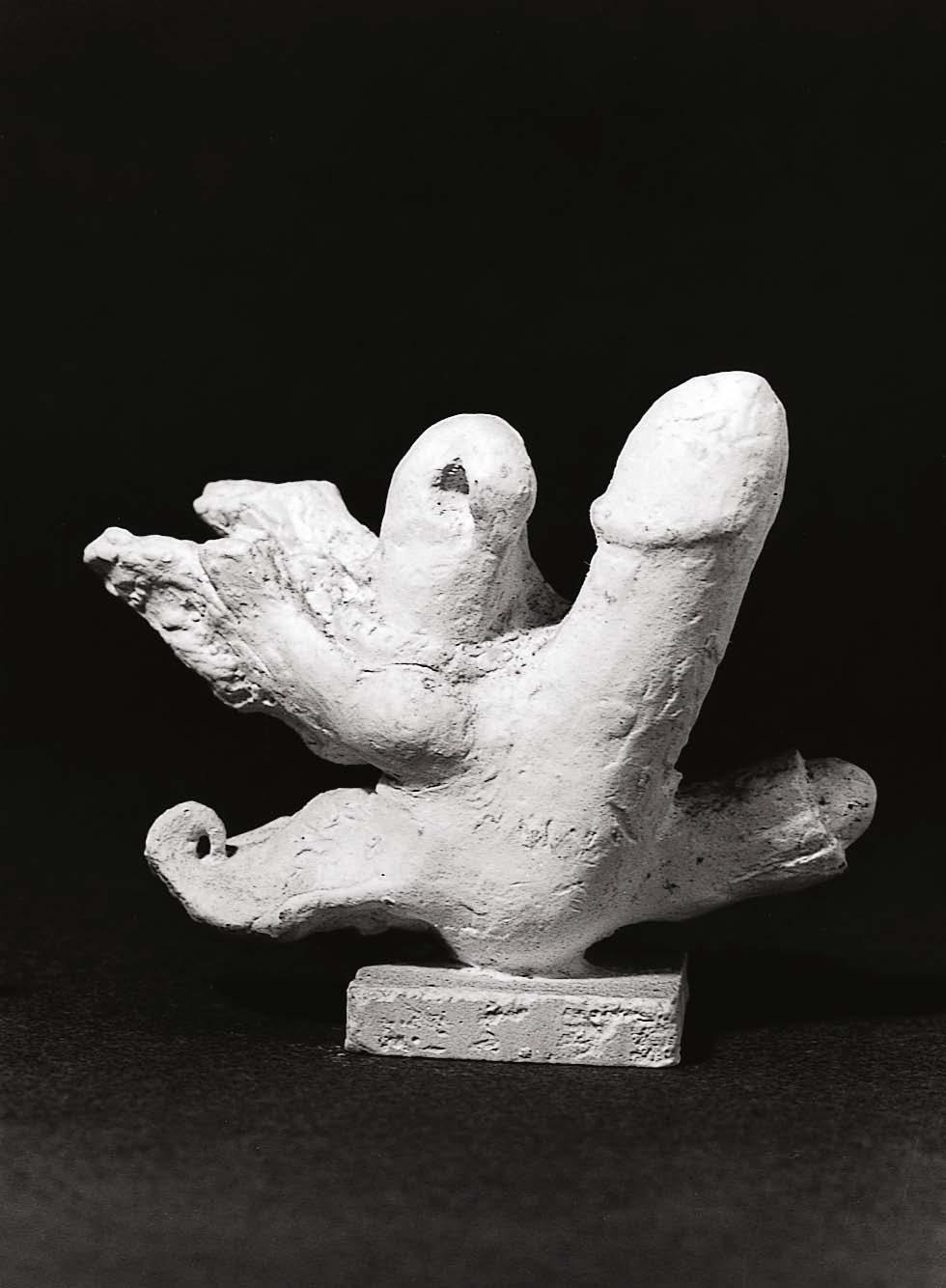 Maquette, plâtre, donation au MNAM, 1976