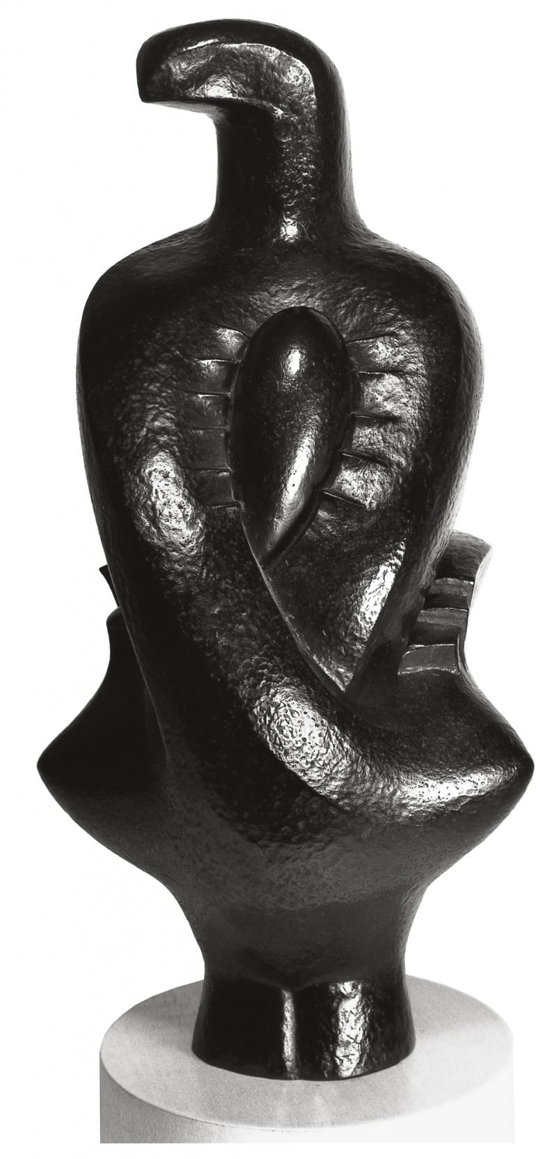 Jean Chauvin, Magicienne, 1944, Bronze