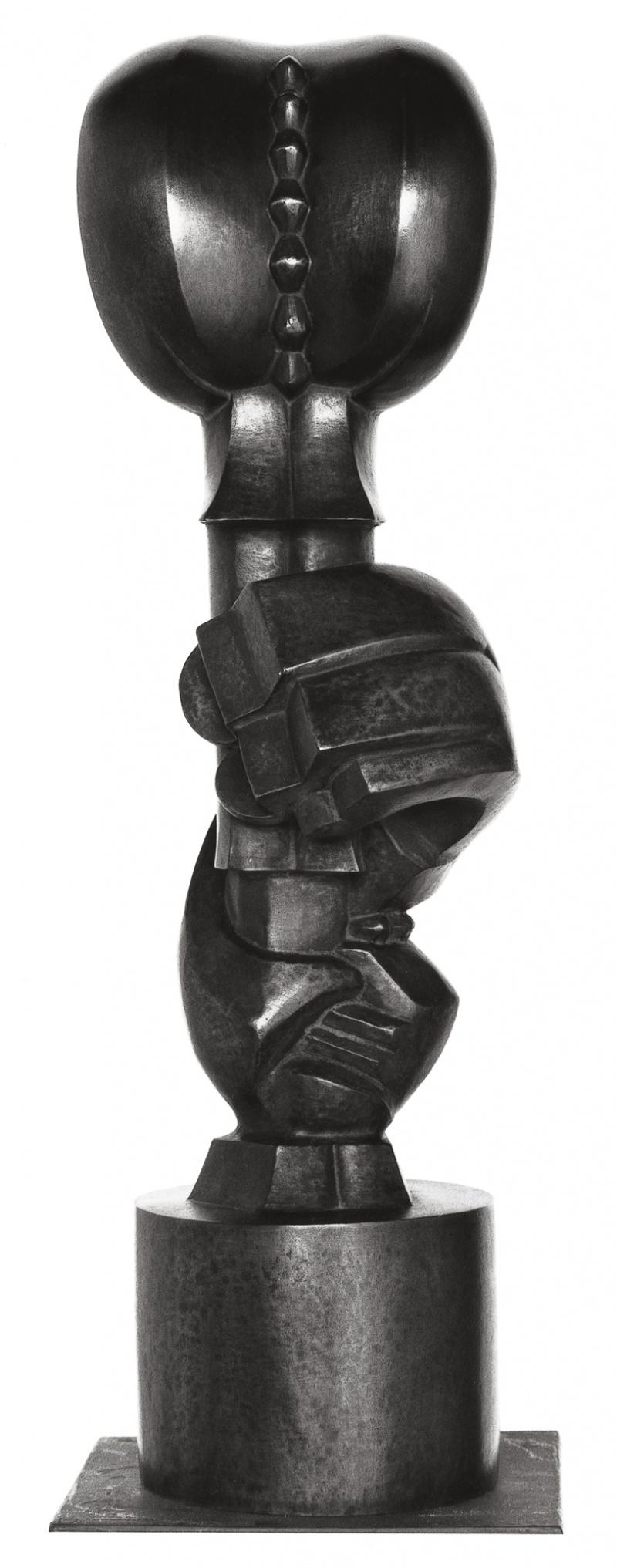 Jean Chauvin, Main Enchantée, 1945, Bronze