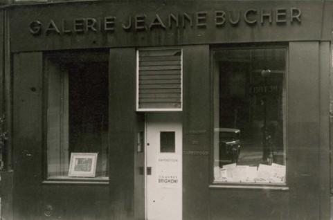 Galerie Jeanne Bucher, rue du Cherche-Midi, Paris