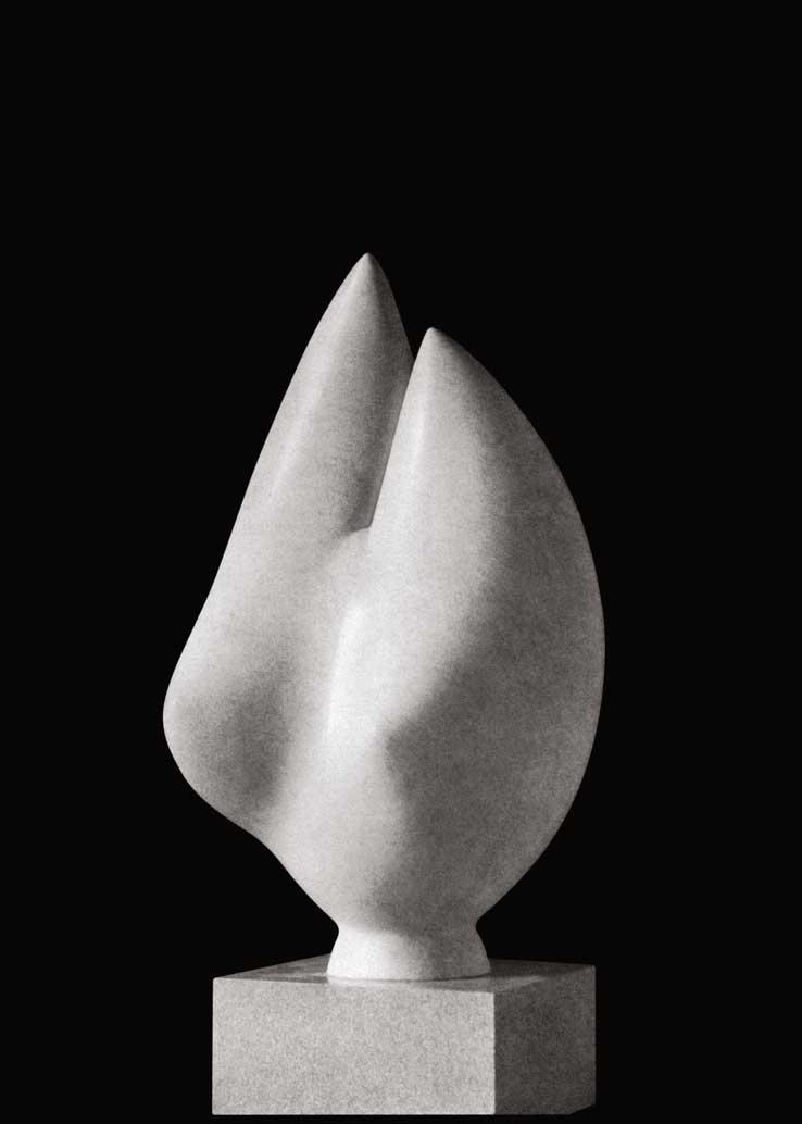 Jean Chauvin, Couple étrange ou La Faunesse acrobate, 1948, Pierre