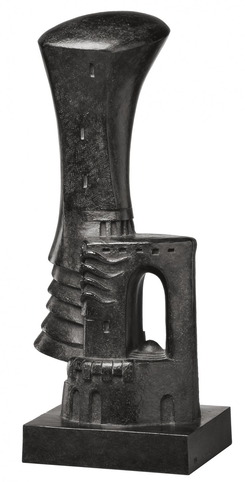 Jean Chauvin, Tour du silence, 1952, Bronze